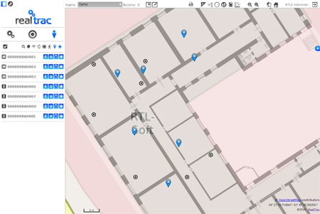Interface para la producción de RealTrac