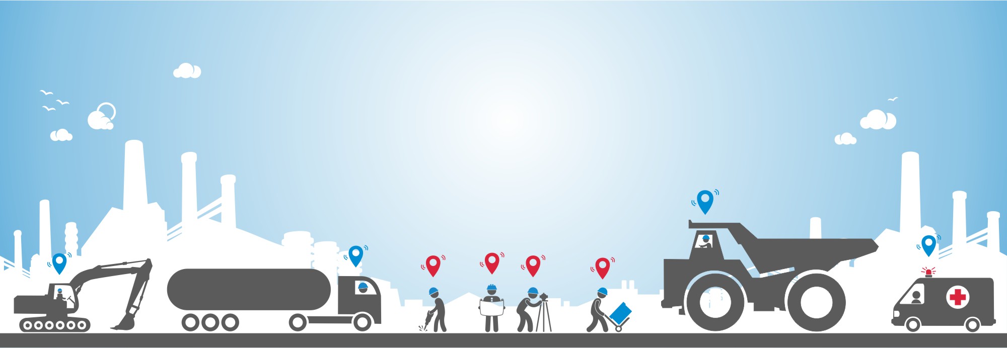 Өнім RealTrac Positioning RTLS персонал мен көлікті жергілікті орналастыру жүйесі