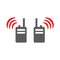 Organización de comunicación de voz en toda el área de cobertura del sistema